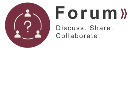 Icon for the Forum section