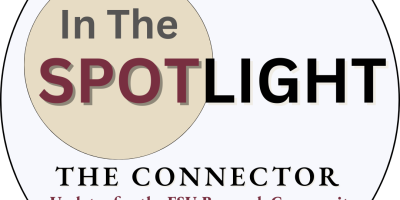 Large circle with smaller offset circle - In the Spotlight - The Connector