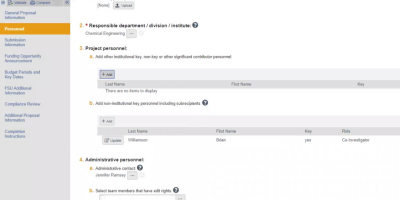 Proposal and SF 424 Submissions Training